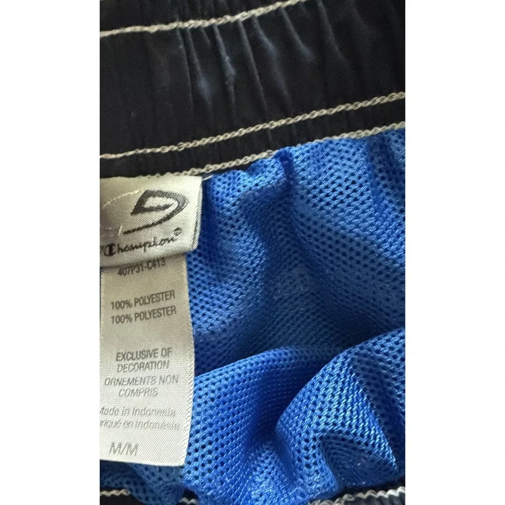 Champion Men's Swim/ Board Shorts With Liner Vibrant Blue Color Size M
